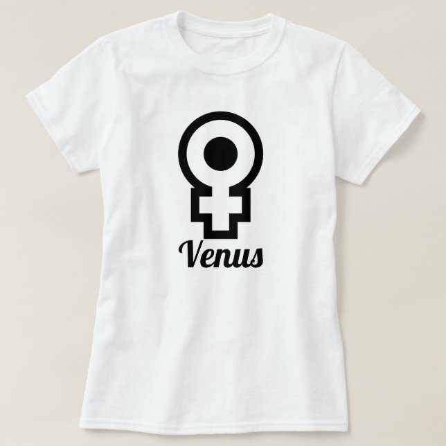 Venuszeichen T-Shirt (Design vorne)