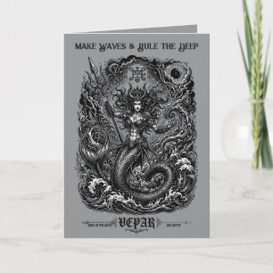 Vepar Abyssal Empress Unleashed Illustration Karte