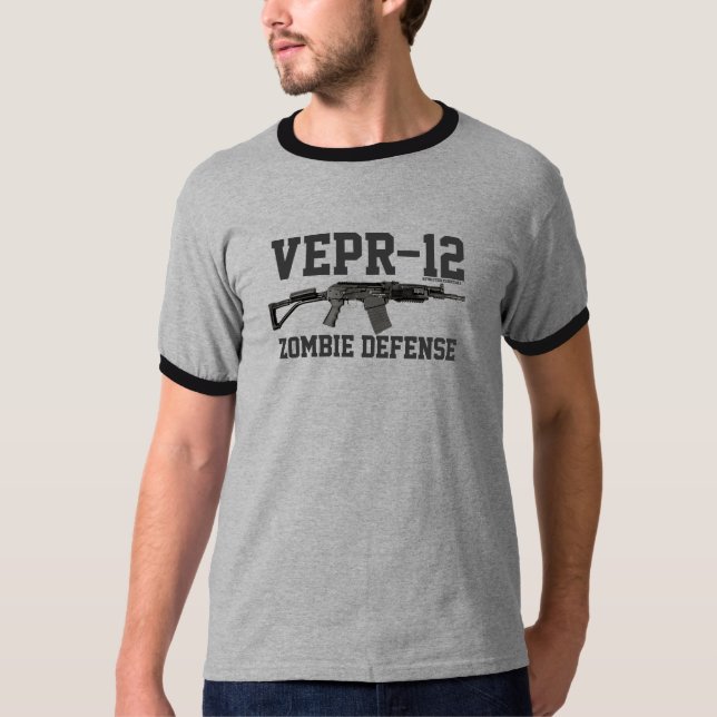 VEPR 12 Shirt - Zombie-Verteidigung (Vorderseite)