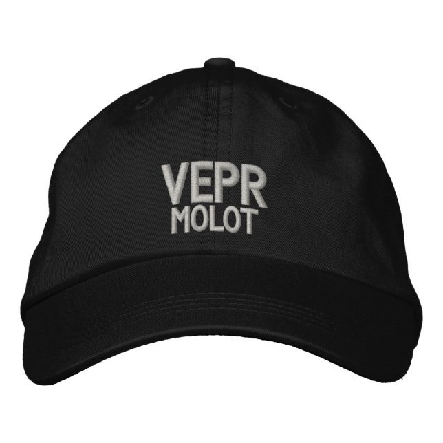 VEPR MOLOT - bestickter Hat Bestickte Kappe (Vorderseite)