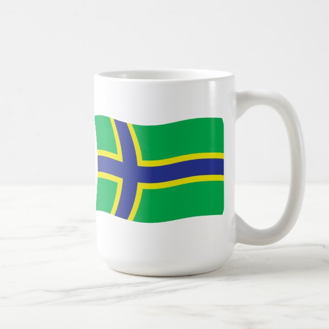 Vepsianer Flag-Tasse Kaffeetasse (Rechts)