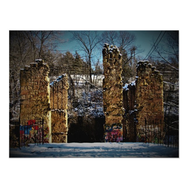 "Ver-Mill Ruins" Fotodruck (Vorne)