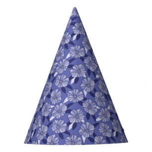 Ver Peri Lila Periwinkle Blumenlinie Art Partyhütchen