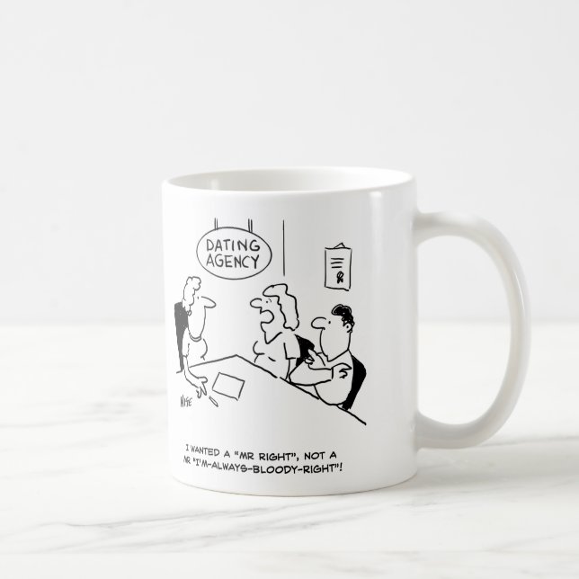Verabred Agency - Mr. Right Kaffeetasse (Rechts)