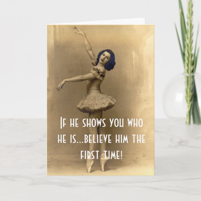 Verabred & Beziehung Ich geklappte Grußkarte Karte (Vorderseite)