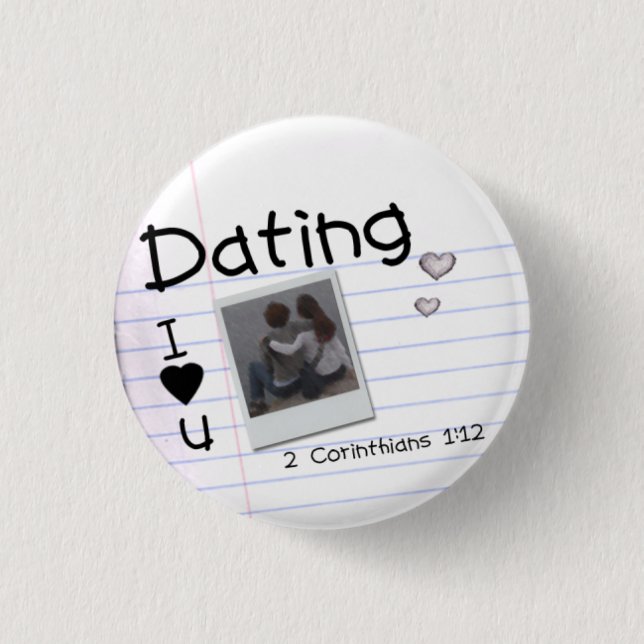 Verabredete Button… mit Vers Button (Vorderseite)