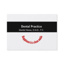 Verabredungs-Zahnheilkunde-medizinisches schwarzes