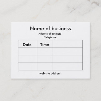 Verabredungskarte - Äpfel Terminkarte