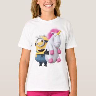 verabscheuungswürdig   Minion Stuart & Unicorn T-Shirt