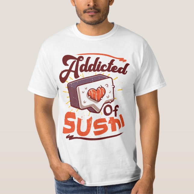Verabschiedet mit Sushi-T - Shirt (Vorderseite)