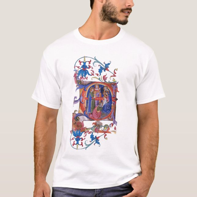 VERABSCHIEDEUNG DES PARCHMENTS DER MAGI-NATIVITÄT T-Shirt (Vorderseite)