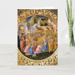 VERABSCHIEDUNG VON MAGI Fra Angelico, Weihnachten