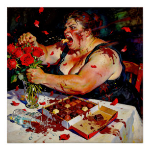 Verachtung für rote Rosen – Ein Porträt roher Wut Poster