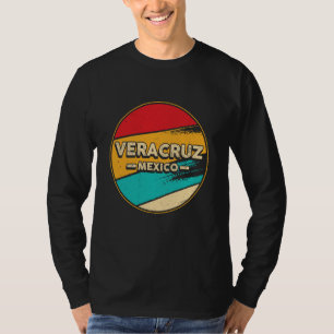 Veracruz Mexiko Stolz Mexikanisch Retro Vintage Ve T-Shirt