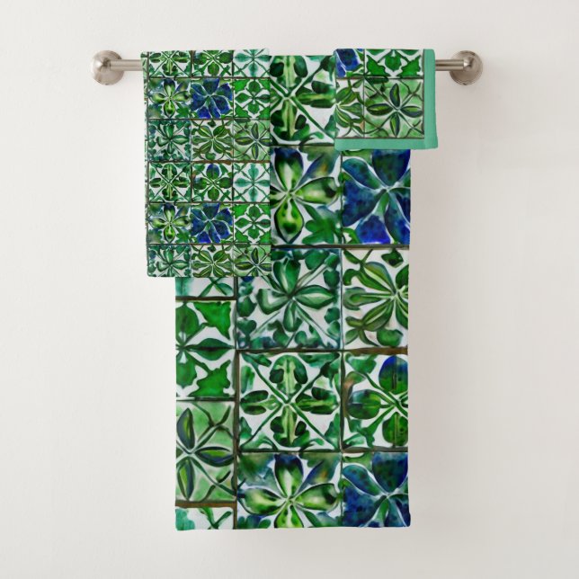 Veranda Verde Badhandtuch Set (Insitu)