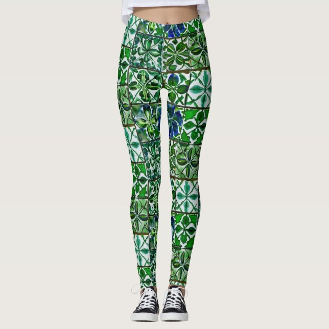 Veranda Verde Leggings (Vorderseite)