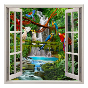 VERÄNDERTER JUNGLE POSTER