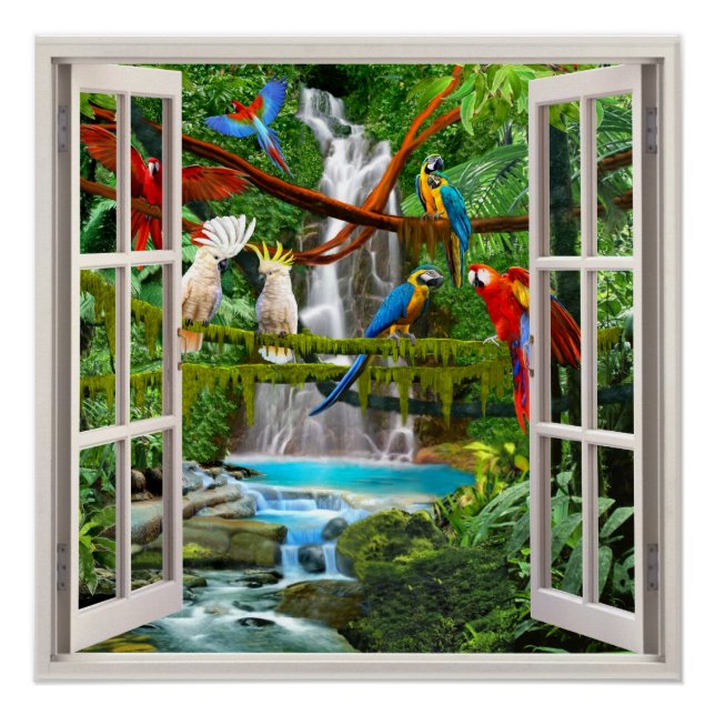 VERÄNDERTER JUNGLE POSTER (Vorderseite)