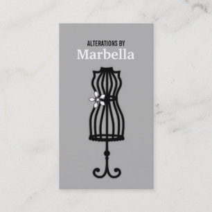 Veränderung, Bekleidung, Schneider, Seamstress Vin Visitenkarte