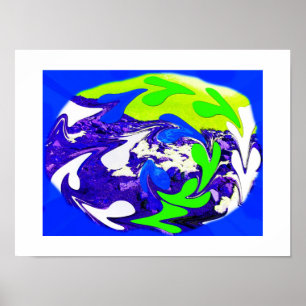 Veränderung der Natur Poster