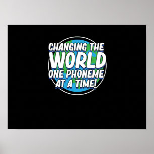 Veränderung des weltweiten Dyslexie-Bewusstseinsth Poster