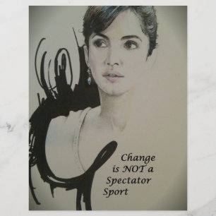 Veränderung ist nicht spektakulär Sport Art Print