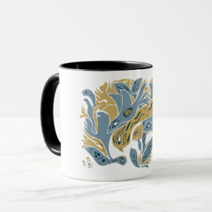 Verangled Aestetic Birds TWArt 12-Erdtöne Tasse