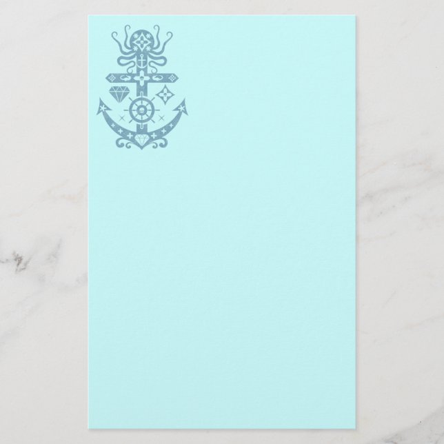 Verankert Briefpapier (Vorderseite)