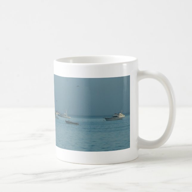 Verankert in Morro Bucht Kaffeetasse (Rechts)