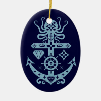 Verankert Keramik Ornament