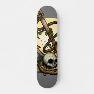 verankert skateboard