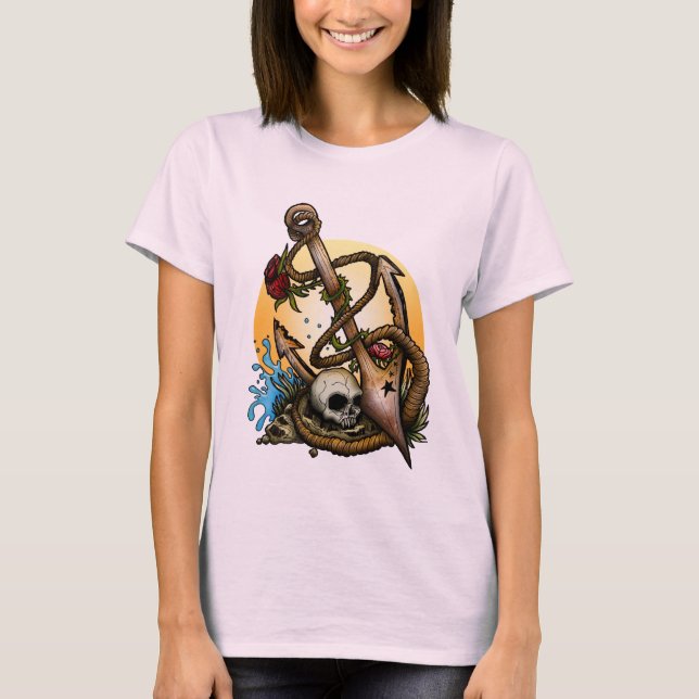 verankert T-Shirt (Vorderseite)