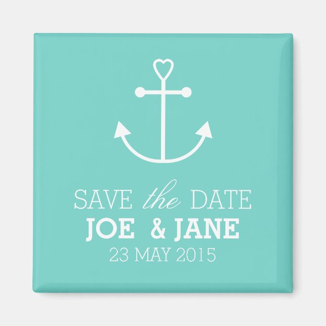 Verankerung speichern Sie den Datums-Magneten Magnet (Vorne)