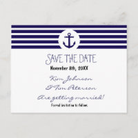 Verankerungseckkarte Save the Date