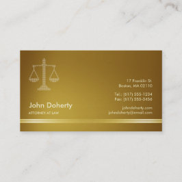 VERANSTALTER AUF RECHT | Elegant Visitenkarte