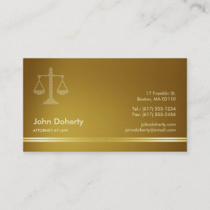 VERANSTALTER AUF RECHT   Elegant Visitenkarte