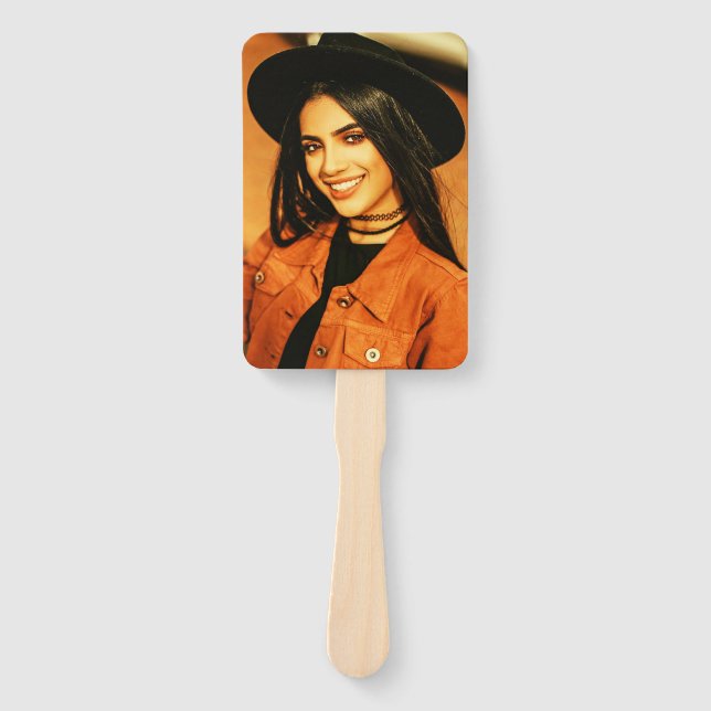 Veranstaltung einer eigenen Foto-Graduiertenparty Fächer (Vorderseite)