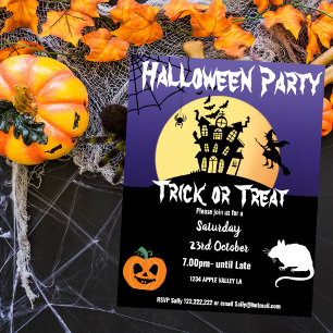 Veranstaltung zum Thema Halloween-Party Poster