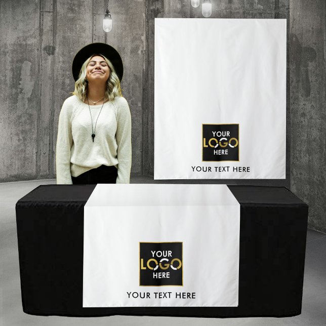 Veranstaltungen für benutzerdefinierte Table Runne Wandteppich (Custom Table Runner Banner Business Logo Events Tapestry)