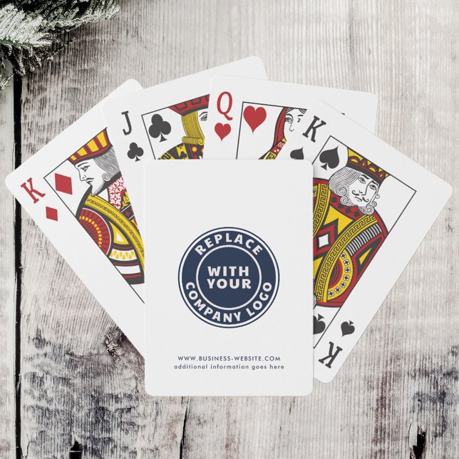 Veranstaltungen für Unternehmen und Markenzeichen  Spielkarten (Business Logo Employees Playing Cards Swag)