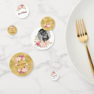 Veranstaltungen Hochzeit Geburtstag Blush Pink Flo Konfetti