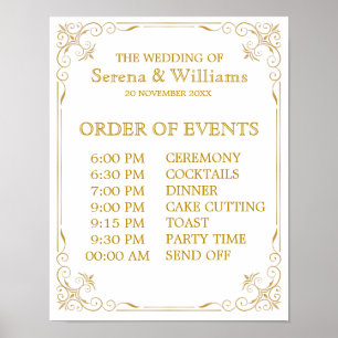 Veranstaltungskalender Gatsby Art Deco Poster