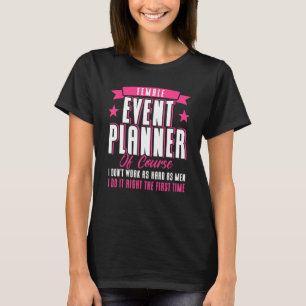 Veranstaltungsplaner ich mache es richtig beim ers T-Shirt