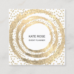 Veranstaltungsplaner Music Media Fashion Blogger W Quadratische Visitenkarte