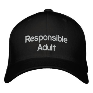 Verantwortlicher Adult Hat Bestickte Kappe