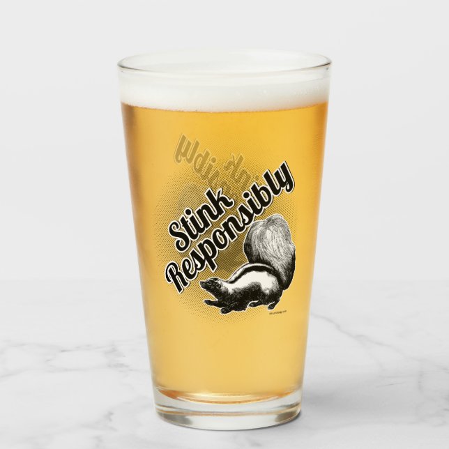 Verantwortungsvoll stinken glas (Vorne (Gefüllt))