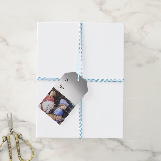 Verarbeitung von Magus Melchior, Pferdereiter, Wil Geschenkanhänger (Mit Garn)