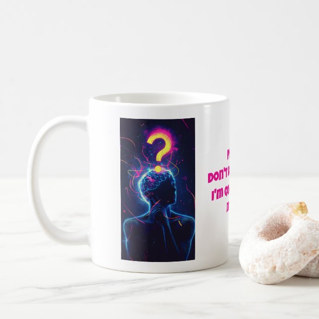 Verärgern Sie mich nicht durch einen lustigen Mumm Kaffeetasse (Mit Donut)