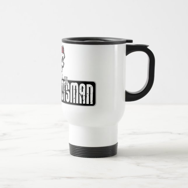 Verärgert-Scotsman-Schädel Reisebecher (Rechts)