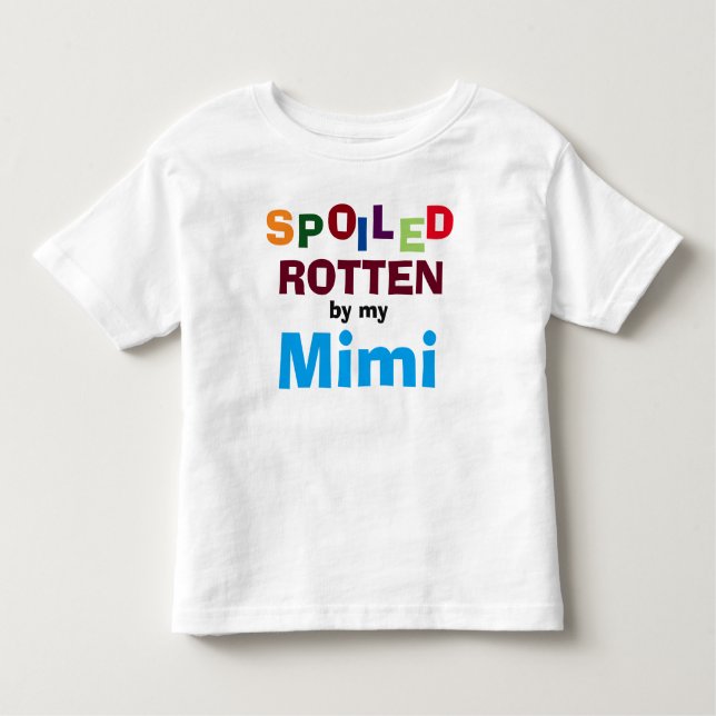 Verärgert von meinem Mimi Baby-Kleinkind-Shirt Kleinkind T-shirt (Vorderseite)
